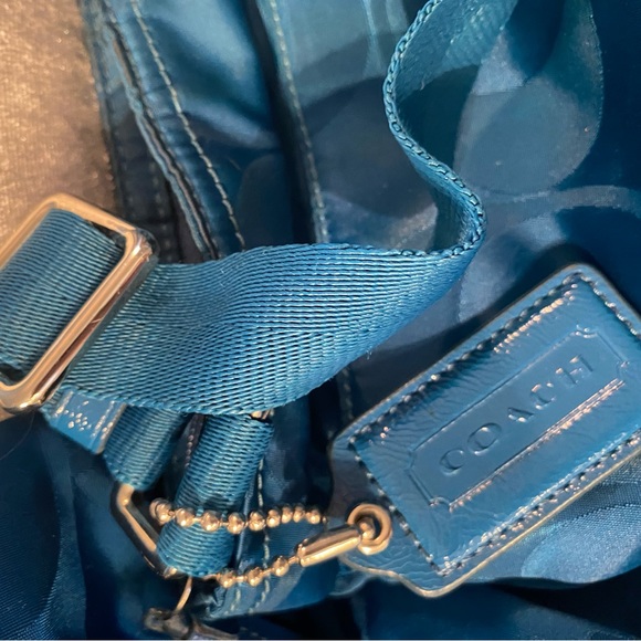 Coach foldable backpack and crossbody. VGUC - Picture 8 of 13